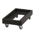 Cambro Camdolly Milk Crate Dolly, 30-1/4in x 21-15/16in x 8-1/4in, Black