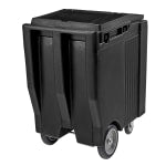 Cambro SlidingLid Ice Caddy, Tall, 200-Lb Capacity, Black