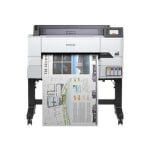 Epson SureColor T3475 - 24in large-format printer - color - ink-jet -  - 2400 x 1200 dpi - up to 0.4 min/page (mono) / up to 0.4 min/page (color) - Gigabit LAN, Wi-Fi(n), direct print USB, USB 3.0 - cutter