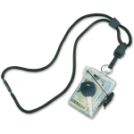 SKILCRAFT Waterproof Multi ID Holder With Lanyard, 6inH x 6inW x 6inD, Pack Of 12 (AbilityOne 8455-01-625-9782)