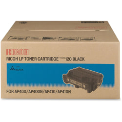 Ricoh Type 120 Original Toner Cartridge - Laser - 15000 Pages - Black - 1 Each