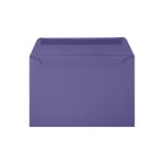 LUX Booklet 6in x 9in Envelopes, Gummed Seal, Wisteria, Pack Of 50