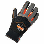 Ergodyne ProFlex 9001 Full-Finger Impact Knit Gloves, Small, Black