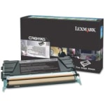 Lexmark High Yield Laser Toner Cartridge - Black - 1 Each - 12000 Pages