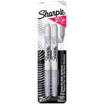 Sharpie Metallic Markers, Silver, Pack Of 2 Markers