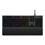 Logitech Gaming G513 - Keyboard - backlit - USB - key switch: GX Red Linear - carbon