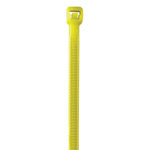 Partners Brand Color Cable Ties, 8in, Fluorescent Yellow, Case Of 1,000