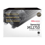 Office Depot Remanufactured Black Toner Cartridge Replacement For Samsung ML-1710, ODML1710