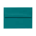 LUX Invitation Envelopes, A7, Peel & Stick Closure, Teal, Pack Of 50