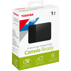 Toshiba Canvio Ready Portable External Hard Drive, 1TB