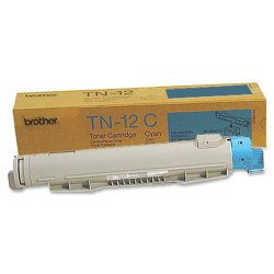 Brother TN-12 Cyan Toner Cartridge, TN-12C