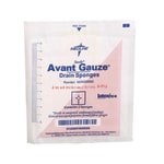 Avant Sterile Gauze Drain Sponge, 4in x 4in, White, Case Of 600