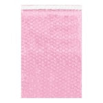 Partners Brand Anti-Static Bubble Pouches, 11-1/2inH x 12inW, Pink, Case Of 250 Pouches