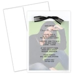 Great Papers! Graduation Photo Invitation Kit, 5 1/2in x 7 3/4in, Grad Overlay, White, Pack Of 12