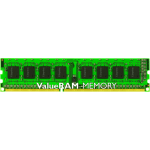 Kingston ValueRAM 8GB DDR3 SDRAM Memory Module - 8 GB (1 x 8GB) - DDR3-1333/PC3-10600 DDR3 SDRAM - 1333 MHz - CL9 - 1.35 V - ECC - Registered - 240-pin - DIMM