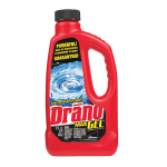 Drano Max Gel Clog Remover - Ready-To-Use - 32 fl oz (1 quart)Bottle - 12 / Carton - Clear