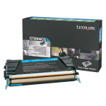 Lexmark C736H4CG Cyan High Yield Toner Cartridge