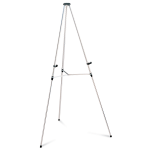 Quartet Aluminum Lightweight Telescoping Display Easel, Silver