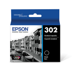 Epson 302 Claria Black Ink Cartridge, T302020-S