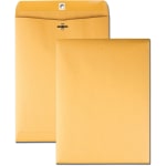 Business Source Heavy-duty Clasp Envelopes - Clasp - #63 - 6 1/2in Width x 9 1/2in Length - 28 lb - Clasp - Kraft - 100 / Box - Kraft