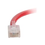 C2G 50ft Cat6 Non-Booted Unshielded (UTP) Ethernet Network Patch Cable - Red - Patch cable - RJ-45 (M) to RJ-45 (M) - 50 ft - UTP - CAT 6 - red