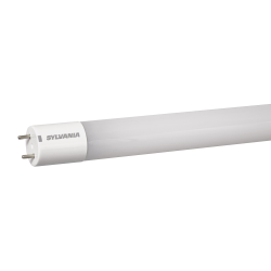 Sylvania 4ft T8 LED Tube Lights, 2200 Lumens, 17 Watts, 4100K/Cool White, Replaces 4ft 32 Watt T8 Fluorescent Tubes, Case of 25