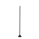 Adesso Simplee Cole Color-Changing LED Floor Lamp, 58inH, Matte Black