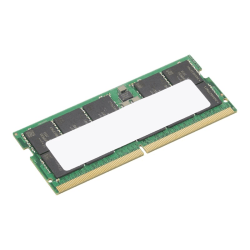 ThinkPad - DDR5 - module - 32 GB - SO-DIMM 262-pin - 4800 MHz / PC5-38400 - ECC - Campus - green - for ThinkPad P16 Gen 1 21D6, 21D7; ThinkStation P360 Ultra 30G1, 30G2