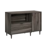 Sauder Clifford Place Credenza For 46in TVs, Jet Acacia