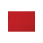 LUX Invitation Envelopes, A6, Gummed Seal, Holiday Red, Pack Of 50