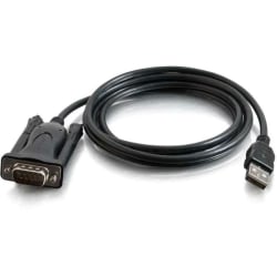 C2G TruLink 11137323 USB To Serial Cable, 5ft