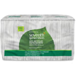 Seventh Generation 100% Recycled Paper Napkins - 1 Ply - 11.50in x 12.50in - White - Paper - 250 Per Pack - 12 / Carton