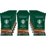 Starbucks Pike Place Ground Coffee, Dark Roast, 2.5 Oz Per Bag, Box Of 18 Packets