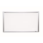 SKILCRAFT/Quartet Magnetic Dry-Erase Wallboard, 48in x 72in, Aluminum Frame With Silver Finish