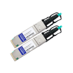 AddOn 2m Cisco Compatible QSFP+ AOC - 40GBase direct attach cable - QSFP+ (M) to QSFP+ (M) - 2 m - fiber optic - active