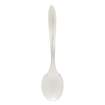 Hoffman Browne Eclipse Stainless-Steel Serving Spoons, Brushed Satin, 10in, Silver, Pack Of 48 Spoons