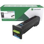 Lexmark 72K10C0 Cyan Toner Cartridge