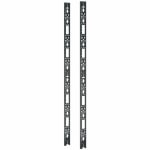 APC NetShelter SX 48U Vertical PDU Mount and Cable Organizer - Cable Manager - Black