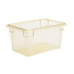 Cambro Camwear 9inD Food Boxes, 12in x 18in, Safety Yellow, Set Of 6 Boxes