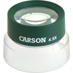 Carson HU-55 BugLoupe - Overall Size 3in Height x 4.2in Width - Acrylic Lens