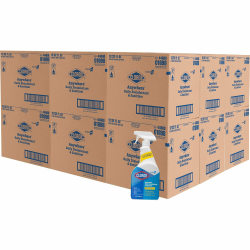 CloroxPro Anywhere Daily Disinfectant and Sanitizer - 32 fl oz (1 quart) - 216 / Bundle - Clear