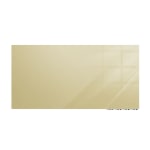 Ghent Aria Low-Profile Magnetic Unframed Dry-Erase Whiteboard, 24in x 36in, Beige