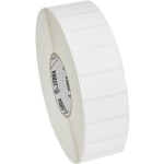 Zebra Label Kimdura Polypropylene Thermal Transfer Labels, 2in x 1in, White, 3940 Per Roll, Case Of 4 Rolls