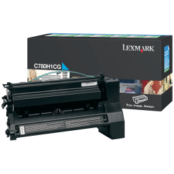 Lexmark C780H1CG Return Program Cyan Toner Cartridge