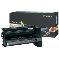 Lexmark C780H1YG Return Program Yellow Toner Cartridge