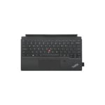 Lenovo ThinkPad X12 Detachable Gen 1 Folio Keyboard US English - Cable Connectivity - Pogo Pin Interface - 83 Key - English (US) - Tablet - Trackpoint - Windows - Membrane/Rubber Dome Keyswitch - Black