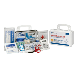 First Aid Only 10-Person Bulk First Aid Kit, White, 71 Pieces