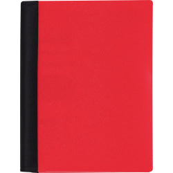 Black n Red Wirebound Notebook, 3 5/8in x 5 7/8in, 1 Subject, Wide Ruled, 70 Sheets, Black/Red