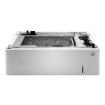 HP - Media tray / feeder - 550 sheets in 1 tray(s) - for Color LaserJet Managed E65150, E65160; Color LaserJet Managed Flow MFP E67660