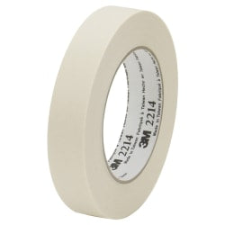 3M 2214 Masking Tape, 3in x 60 Yd., Natural, Case Of 12